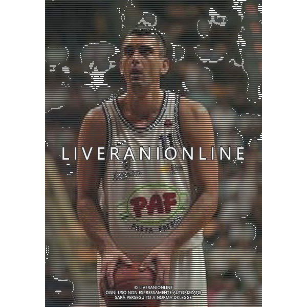 NEG-1999-PAF BOLOGNA BASKET NELLA FOTO VRANKOVIC STOJAN AG ALDO LIVERANI SAS