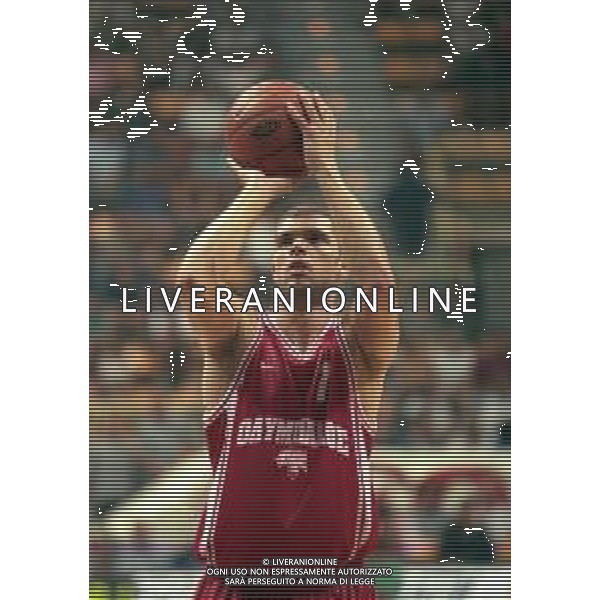 NEG-1999 OLIMPIAKOS PIREO BASKET NELLA FOTO PAPANIKOLAU DEMETRI AG ALDO LIVERANI SAS 