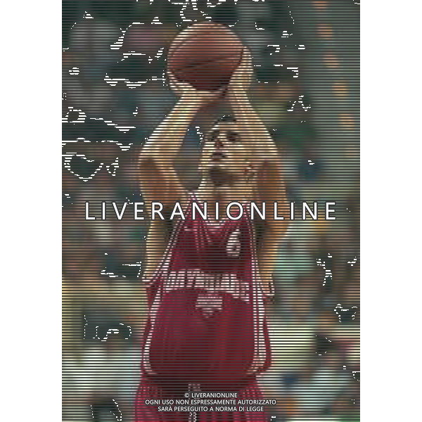 NEG-1999 OLIMPIAKOS PIREO BASKET NELLA FOTO VUKCEVIC DUSAN AG ALDO LIVERANI SAS