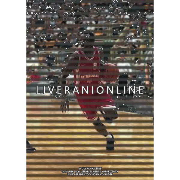 NEG-1999 OLIMPIAKOS PIREO BASKET NELLA FOTO ADE MENSAH ARSENE AG ALDO LIVERANI SAS