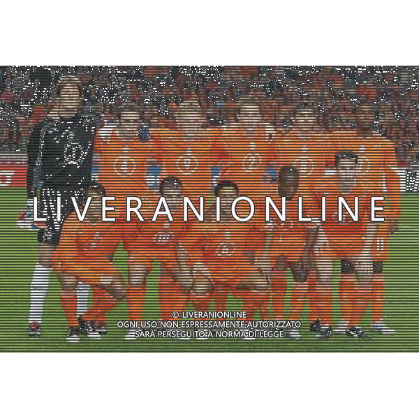 olanda calcio 2005/06 nella foto formazione olanda ph marco luzzani/ag aldo liverani s.a.s.