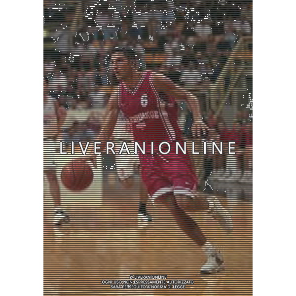 NEG-1999 OLIMPIAKOS PIREO BASKET NELLA FOTO VUKCEVIC DUSAN AG ALDO LIVERANI SAS