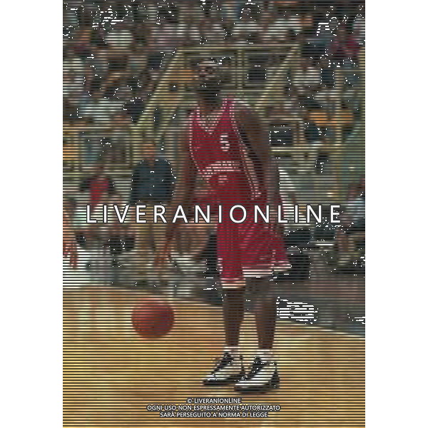 NEG-1999 OLIMPIAKOS PIREO BASKET NELLA FOTO RESPERT SHAWN AG ALDO LIVERANI SAS