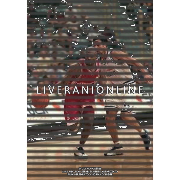 NEG-1999 OLIMPIAKOS PIREO BASKET NELLA FOTO RESPERT SHAWN AG ALDO LIVERANI SAS