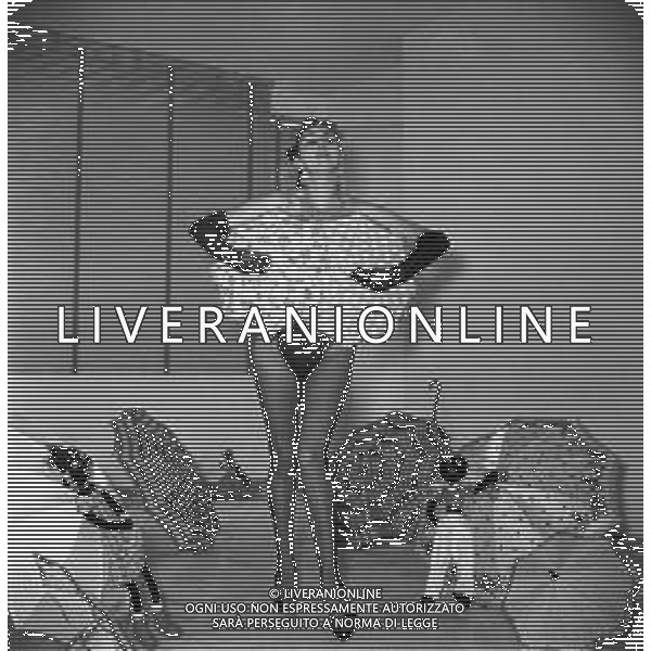 Neg- RETROSPETTIVA MARIA FRAU ATTRICE NELLA FOTO A ROMA NELL\'ANNO 1958 AG ALDO LIVERANI SAS