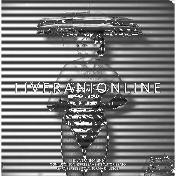 Neg- RETROSPETTIVA MARIA FRAU ATTRICE NELLA FOTO A ROMA NELL\'ANNO 1958 AG ALDO LIVERANI SAS