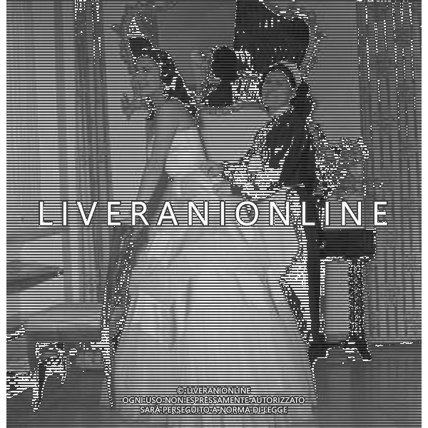 Neg- RETROSPETTIVA MARIA FRAU ATTRICE NELLA FOTO A ROMA NELL\'ANNO 1958 AG ALDO LIVERANI SAS