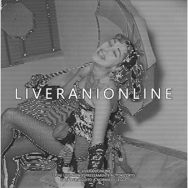 Neg- RETROSPETTIVA MARIA FRAU ATTRICE NELLA FOTO A ROMA NELL\'ANNO 1958 AG ALDO LIVERANI SAS