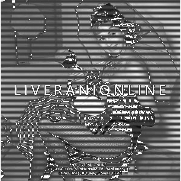 Neg- RETROSPETTIVA MARIA FRAU ATTRICE NELLA FOTO A ROMA NELL\'ANNO 1958 AG ALDO LIVERANI SAS