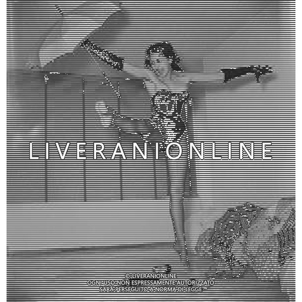 Neg- RETROSPETTIVA MARIA FRAU ATTRICE NELLA FOTO A ROMA NELL\'ANNO 1958 AG ALDO LIVERANI SAS