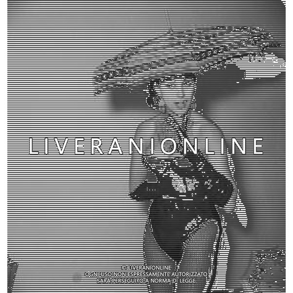 Neg- RETROSPETTIVA MARIA FRAU ATTRICE NELLA FOTO A ROMA NELL\'ANNO 1958 AG ALDO LIVERANI SAS