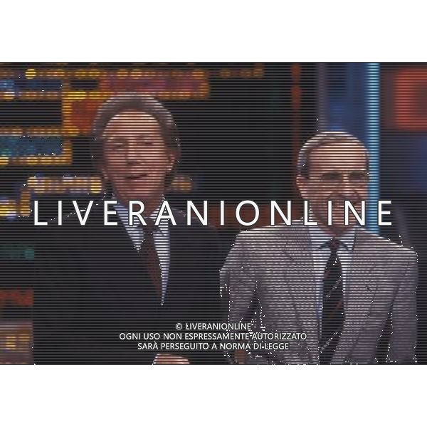 DAN PETERSON e Mike Bongiorno archivio Giovanni liverani / Ag.Aldo Liverani