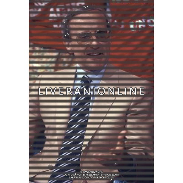 DAN PETERSON Allenatore Billy 1982 archivio Giovanni liverani / Ag.Aldo Liverani