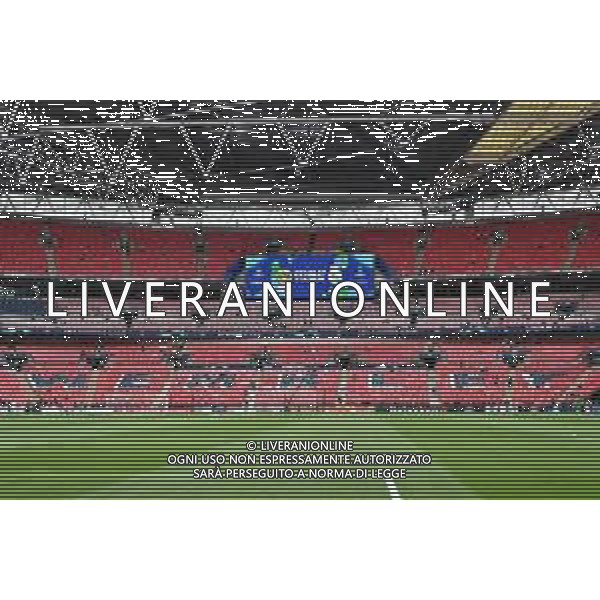 TVRG Borussia Dortmund vs Real Madrid nella foto Wembley Stadium - veduta interno stadio Londra (ENG) Wembley Stadium Finale UEFA Champions League foto Roberto Garavaglia/Agenzia Aldo Liverani sas