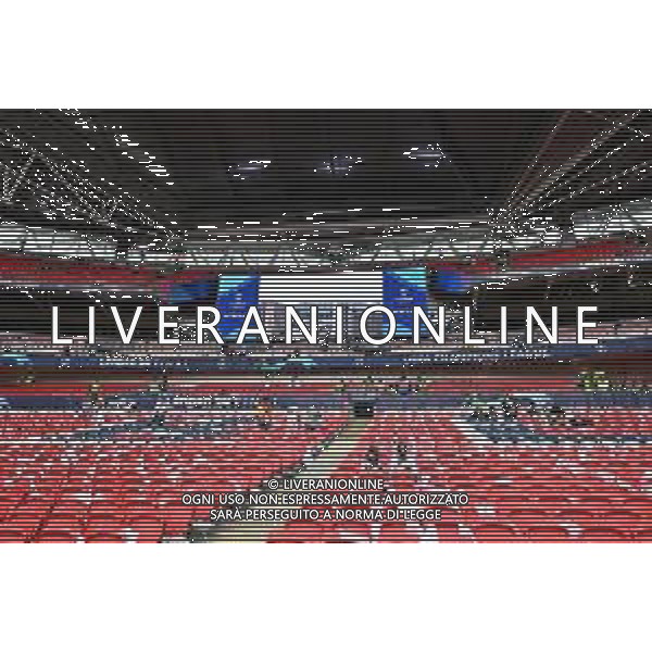 TVRG Borussia Dortmund vs Real Madrid nella foto Wembley Stadium - veduta interno stadio Londra (ENG) Wembley Stadium Finale UEFA Champions League foto Roberto Garavaglia/Agenzia Aldo Liverani sas