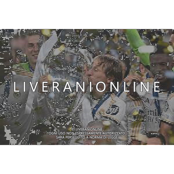 TVRG Borussia Dortmund vs Real Madrid nella foto Luka Modric (Real Madrid) Londra (ENG) Wembley Stadium Finale UEFA Champions League foto Roberto Garavaglia/Agenzia Aldo Liverani sas/AGENZIA ALDO LIVERANI SAS