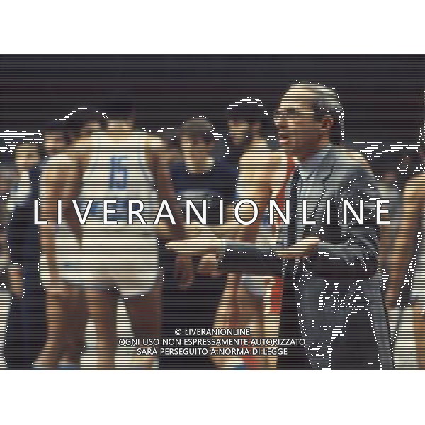DAN PETERSON Allenatore Billy 1982 archivio Giovanni liverani / Ag.Aldo Liverani