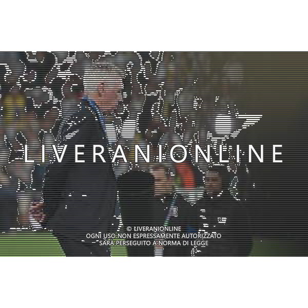 TVRG Borussia Dortmund vs Real Madrid nella foto Carlo Ancelotti allenatore Real Madrid Londra (ENG) Wembley Stadium Finale UEFA Champions League foto Roberto Garavaglia/Agenzia Aldo Liverani sas