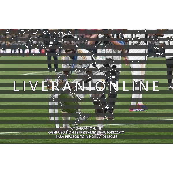 TVRG Borussia Dortmund vs Real Madrid nella foto Vinicius Junior (Real Madrid) Londra (ENG) Wembley Stadium Finale UEFA Champions League foto Roberto Garavaglia/Agenzia Aldo Liverani sas