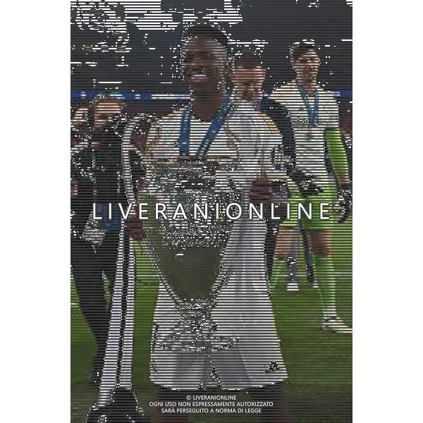 TVRG Borussia Dortmund vs Real Madrid nella foto Vinicius Junior (Real Madrid) Londra (ENG) Wembley Stadium Finale UEFA Champions League foto Roberto Garavaglia/Agenzia Aldo Liverani sas