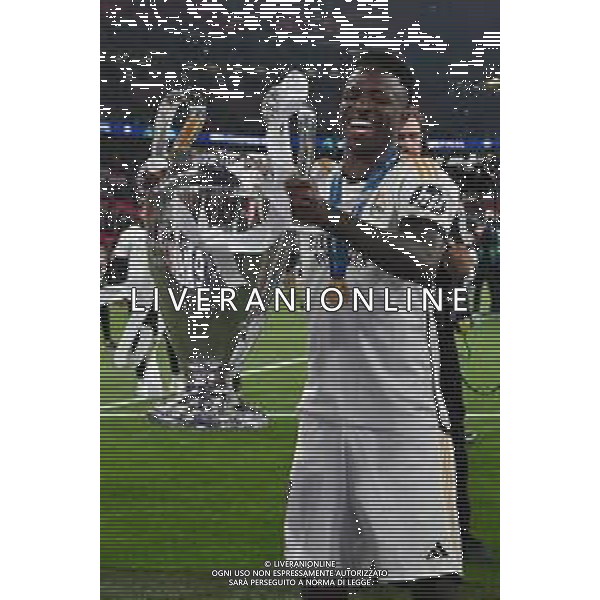 TVRG Borussia Dortmund vs Real Madrid nella foto Vinicius Junior (Real Madrid) Londra (ENG) Wembley Stadium Finale UEFA Champions League foto Roberto Garavaglia/Agenzia Aldo Liverani sas