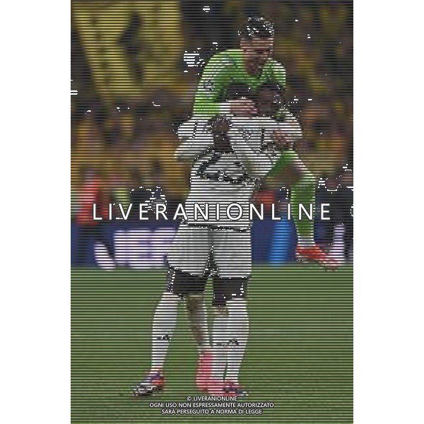TVRG Borussia Dortmund vs Real Madrid nella foto esultanza finale Real Madrid Londra (ENG) Wembley Stadium Finale UEFA Champions League foto Roberto Garavaglia/Agenzia Aldo Liverani sas