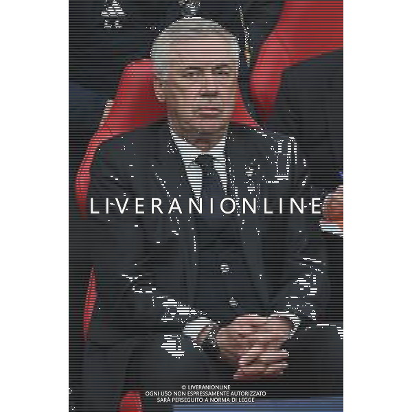 TVRG Borussia Dortmund vs Real Madrid nella foto Carlo Ancelotti allenatore Real Madrid Londra (ENG) Wembley Stadium Finale UEFA Champions League foto Roberto Garavaglia/Agenzia Aldo Liverani sas/AGENZIA ALDO LIVERANI SAS