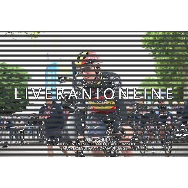 02-06-2024 Criterium Du Dauphine Libere; Tappa 01 Saint Pourcain Sur Sioule - Saint Pourcain Sur Sioule; 2024, Soudal - Quick Step; Evenepoel, Remco; Saint Pourcain Sur Sioule; ©SIROTTI / AGENZIA ALDO LIVERANI SAS