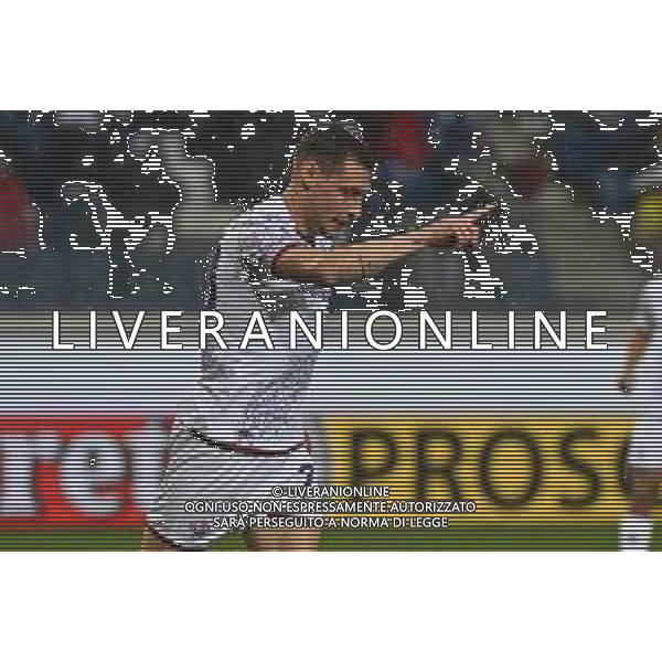 TVRG Atalanta vs Fiorentina nella foto Andrea Belotti (Fiorentina) esulta dopo il gol dell\'1 a 0 Bergamo 02-06-2024 Gewiss Stadium Campionato Serie A TIM - recupero della 29a giornata foto Roberto Garavaglia/Agenzia Aldo Liverani sas / AGENZIA ALDO LIVERANI SAS
