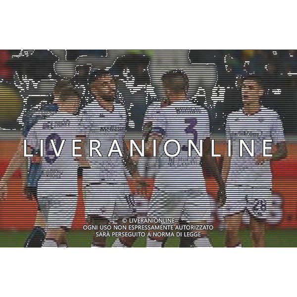 TVRG Atalanta vs Fiorentina nella foto esultanza Fiorentina dopo il gol del 2 a 1 Bergamo 02-06-2024 Gewiss Stadium Campionato Serie A TIM - recupero della 29a giornata foto Roberto Garavaglia/Agenzia Aldo Liverani sas / AGENZIA ALDO LIVERANI SAS