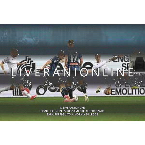 TVRG Atalanta vs Fiorentina nella foto Giorgio Scalvini (Atalanta) segna il gol del 2 a 2 Bergamo 02-06-2024 Gewiss Stadium Campionato Serie A TIM - recupero della 29a giornata foto Roberto Garavaglia/Agenzia Aldo Liverani sas / AGENZIA ALDO LIVERANI SAS
