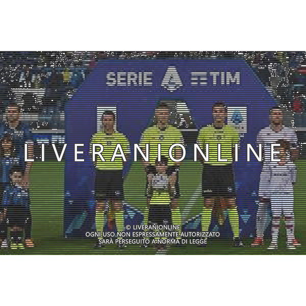 TVRG Atalanta vs Fiorentina nella foto al centro l\'arbitro Daniele Orsato di Schio (VI) Bergamo 02-06-2024 Gewiss Stadium Campionato Serie A TIM - recupero della 29a giornata foto Roberto Garavaglia/Agenzia Aldo Liverani sas / AGENZIA ALDO LIVERANI SAS