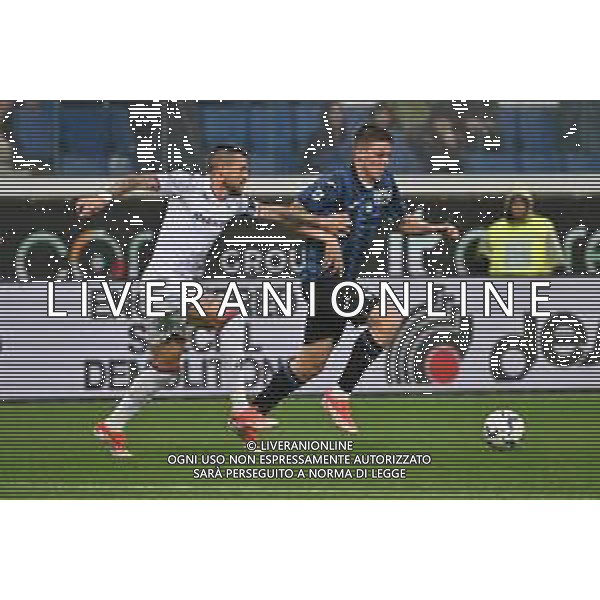 TVRG Atalanta vs Fiorentina nella foto Cristiano Biraghi (Fiorentina) e Emil Holm (Atalanta) Bergamo 02-06-2024 Gewiss Stadium Campionato Serie A TIM - recupero della 29a giornata foto Roberto Garavaglia/Agenzia Aldo Liverani sas / AGENZIA ALDO LIVERANI SAS