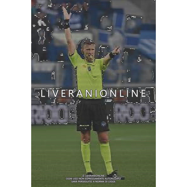 TVRG Atalanta vs Fiorentina nella foto l\'arbitro Daniele Orsato di Schio (VI) Bergamo 02-06-2024 Gewiss Stadium Campionato Serie A TIM - recupero della 29a giornata foto Roberto Garavaglia/Agenzia Aldo Liverani sas/ AGENZIA ALDO LIVERANI SAS