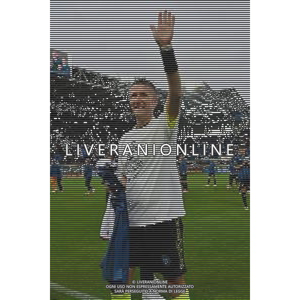 TVRG Atalanta vs Fiorentina nella foto omaggio all\'arbitro Daniele Orsato di Schio (VI) Bergamo 02-06-2024 Gewiss Stadium Campionato Serie A TIM - recupero della 29a giornata foto Roberto Garavaglia/Agenzia Aldo Liverani sas/ AGENZIA ALDO LIVERANI SAS