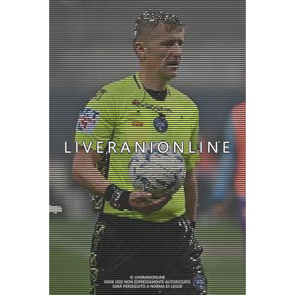 TVRG Atalanta vs Fiorentina nella foto l\'arbitro Daniele Orsato di Schio (VI) Bergamo 02-06-2024 Gewiss Stadium Campionato Serie A TIM - recupero della 29a giornata foto Roberto Garavaglia/Agenzia Aldo Liverani sas/ AGENZIA ALDO LIVERANI SAS