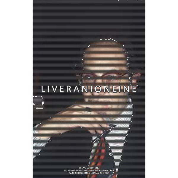 DIAP- RETROSPETTIVA ROBERTO D\'AGOSTINO GIORNALISTA-OPINIONISTA PERSONAGGIO TELEVISIVO NELLA FOTO ROBERTO D\'AGOSTINO AG ALDO LIVERANI SAS
