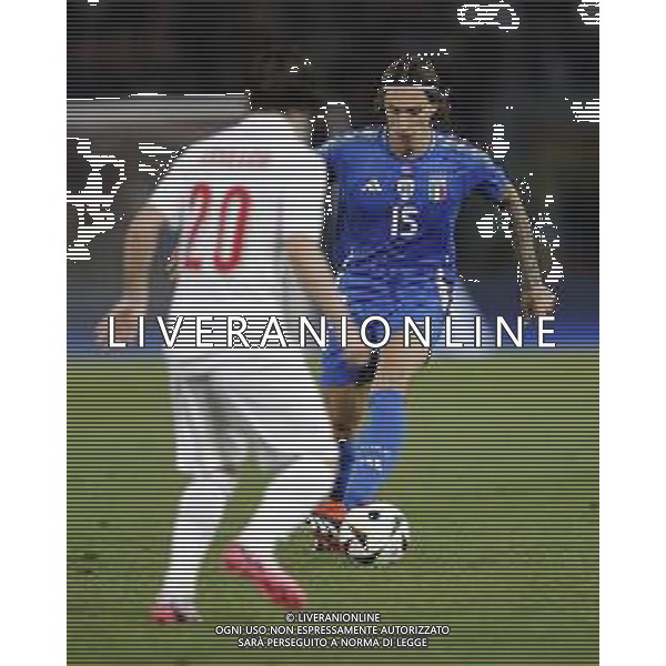 ZCP - 04/06/2024 - ITALIA vs TURCHIA gara amichevole precampionato Europeo Uefa Euro 2024 -nella foto: Calafiori Riccardo(Italia) ©Claudio Zamagni/Agenzia Aldo Liverani / AGENZIA ALDO LIVERANI SAS