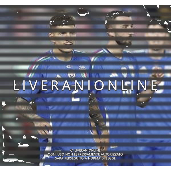ZCP - 04/06/2024 - ITALIA vs TURCHIA gara amichevole precampionato Europeo Uefa Euro 2024 -nella foto: Giovanni Di Lorenzo(Italia) Cristante Brian(Italia) Bastoni alessandro(Italia) ©Claudio Zamagni/Agenzia Aldo Liverani