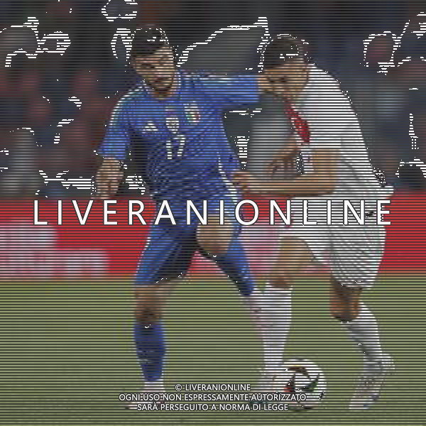 ZCP - 04/06/2024 - ITALIA vs TURCHIA gara amichevole precampionato Europeo Uefa Euro 2024 -nella foto: Mert Müldür - Orsolini Riccardo(Italia) ©Claudio Zamagni/Agenzia Aldo Liverani