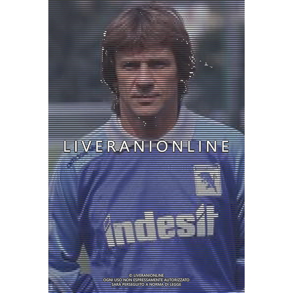 DIAP-RETROSPETTIVA SILVANO MARTINA CALCIATORE NELLA FOTO SILVANO MARTINA CON LA MAGLIA DELTORINO CALCIO ANNO 1989-1990 AG ALDO LIVERANI SAS  