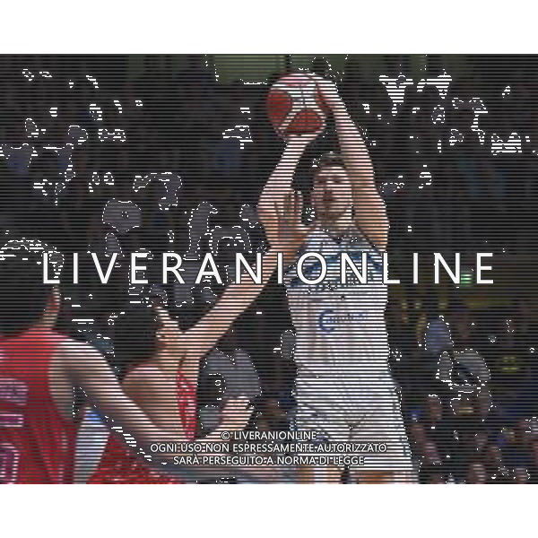 TVRG Cantu\' vs Trieste nella foto Stefan Nikolic (Cantu\') Acqua San Bernardo Cantu\' vs Pallacanestro Trieste Desio (MB) 06-06-2024 PalaFitLine Campionato Serie A2 - gara 2 finale playoff Tabellone Oro foto Roberto Garavaglia/Agenzia Aldo Liverani sas/AGENZIA ALDO LIVERANI SAS
