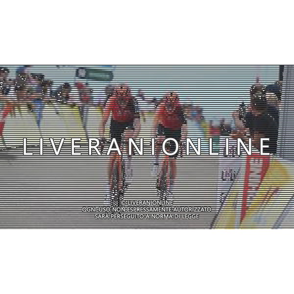 07-06-2024 Criterium Du Dauphine Libere; Tappa 06 Hauterives - Le Collet D\'allevard; 2024, Ineos Grenadiers; De Plus, Laurens; Rodriguez Cano, Carlos; Le Collet D\'allevard; ©SIROTTI / AGENZIA ALDO LIVERANI SAS