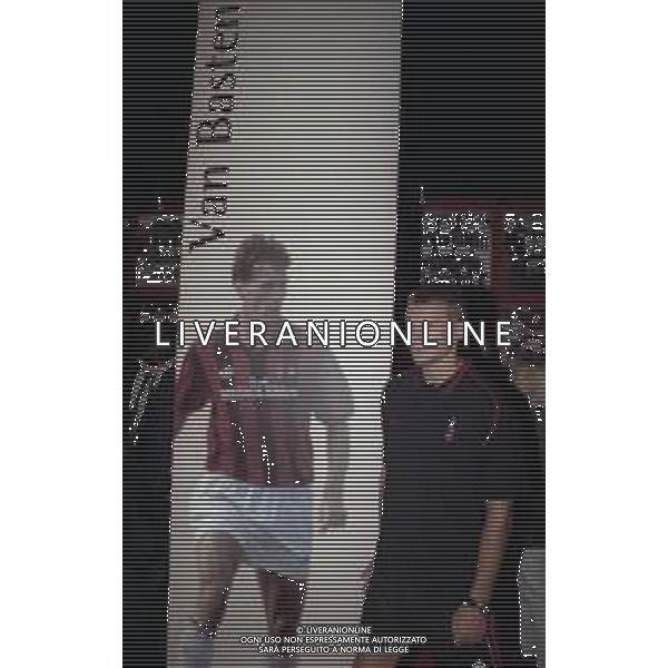 NEG-26-07-1999 MILANO PALAZZO DELLA PERMANENTE MOSTRA SUI 100 ANNI AC MILAN CALCIO NELLA FOTO ANDRIY SHEVCHENKO AG ALDO LIVERANI SAS