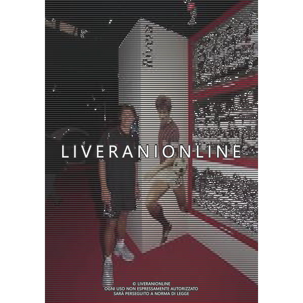 NEG-26-07-1999 MILANO PALAZZO DELLA PERMANENTE MOSTRA SUI 100 ANNI AC MILAN CALCIO NELLA FOTO PAOLO MALDINI AG ALDO LIVERANI SAS