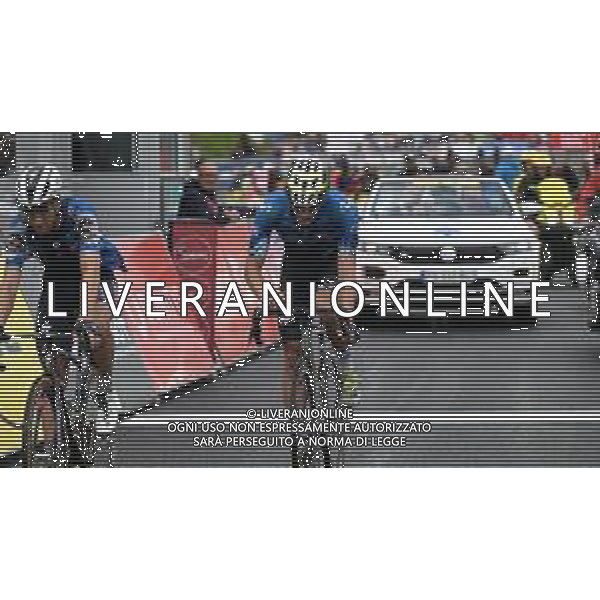 08-06-2024 Criterium Du Dauphine Libere; Tappa 07 Albertville - Samoens 1600; 2024, Movistar; Romo, Javier; Samoens 1600; ©SIROTTI / AGENZIA ALDO LIVERANI SAS