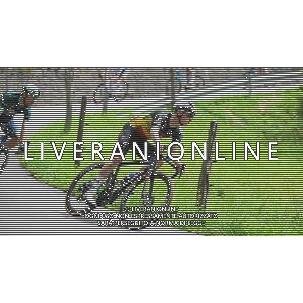 09-06-2024 Criterium Du Dauphine Libere; Tappa 08 Thones - Plateau Des Glieres; 2024, Soudal - Quick Step; Evenepoel, Remco; Col De La Forclaz; ©SIROTTI / AGENZIA ALDO LIVERANI SAS