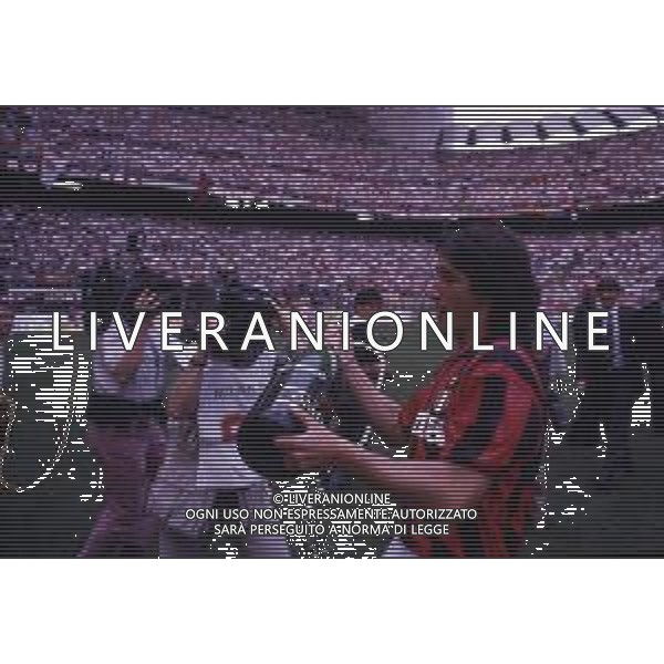 RETROSPETTIVA FERNANDO DE NAPOLI NELLA FOTO FERNANDO DE NAPOLI AL MILAN AG ALDO LIVERANI SAS