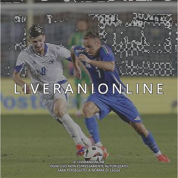 ZCP - 10/06/2024 - ITALIA vs BOSNIA ED ERZEGOVINA gara amichevole precampionato Europeo Uefa Euro 2024 -nella foto: Frattesi Davide(Italia) Armin Gigovic ©Claudio Zamagni/Agenzia Aldo Liverani /AGENZIA ALDO LIVERANI SAS