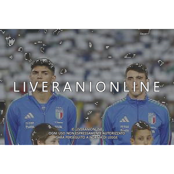 ZCP - 10/06/2024 - ITALIA vs BOSNIA ED ERZEGOVINA gara amichevole precampionato Europeo Uefa Euro 2024 -nella foto: Bellanova Raoul(Italia) Cambiaso Andrea(Italia) ©Claudio Zamagni/Agenzia Aldo Liverani /AGENZIA ALDO LIVERANI SAS